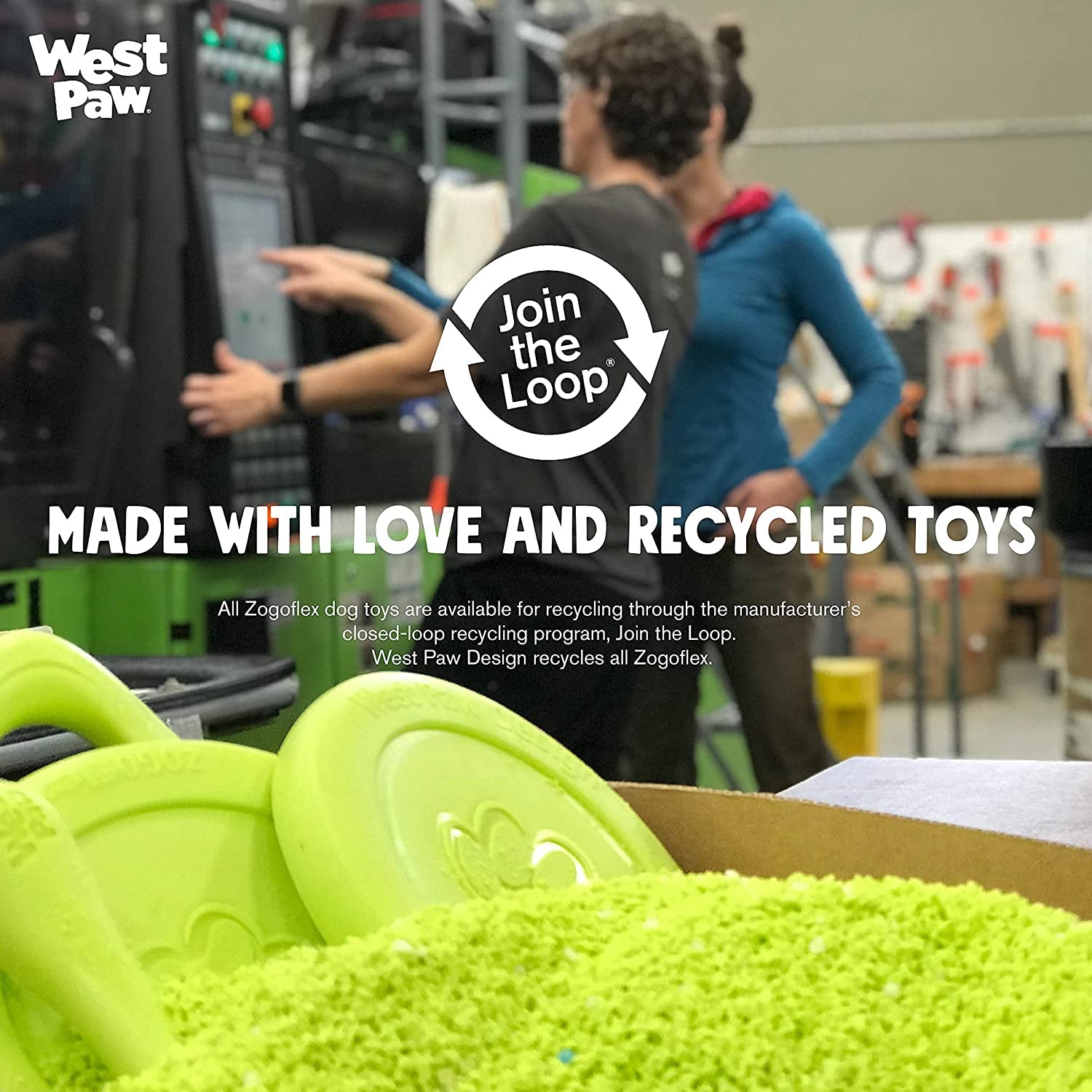 Zogoflex Hurley Dog Bone Chew Toy – Floatable Pet Toys for Aggressive Chewers, Catch, Fetch – Bright-Colored Bones for Dogs – Recyclable, Dishwasher-Safe, Non-Toxic, Small, Aqua