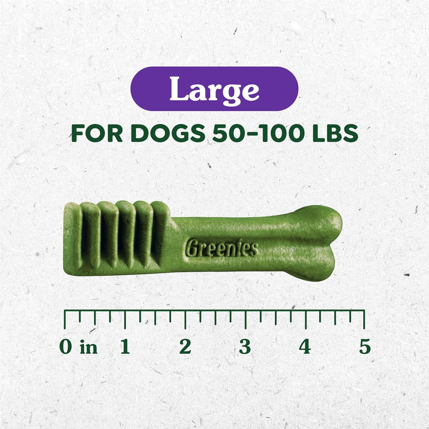 Original Large Dental Dog Treats, 6 Oz. Pack (4 Treats)