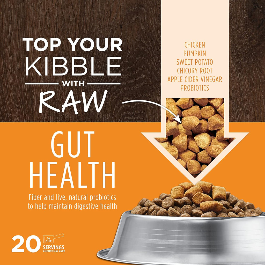 Freeze-Dried Raw Boost Mixers, Grain-Free Dog Food Topper, 5.5Oz for Gut Health